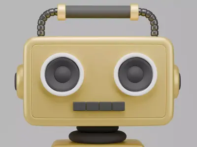 Robot 3D model 70