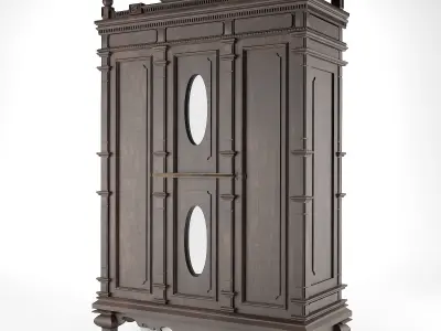 indochine cabinet 01 3D model