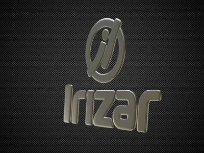 irizar logo 3D model