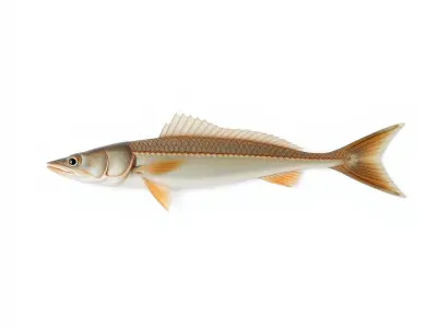 Detailed Fish Model Pack for D Rendering and Animation Low-poly 3D model