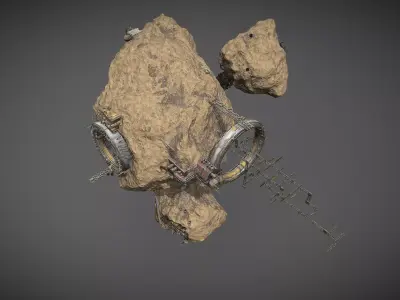 asteroid 42 Free 3D model