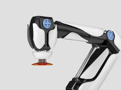 Factory Robot Arm 3D model