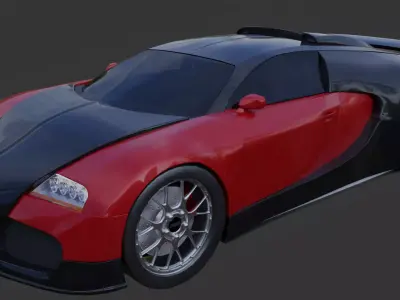 bugatti veyron 3D model