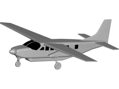 Cessna 208 Caravan 3D model buy