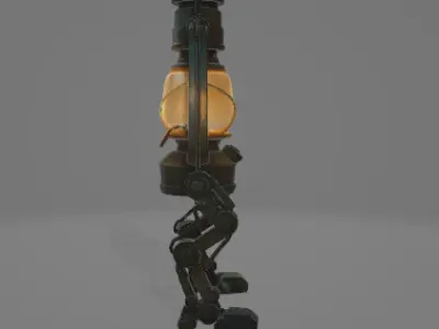  Lantern with a robotic twist 3D model