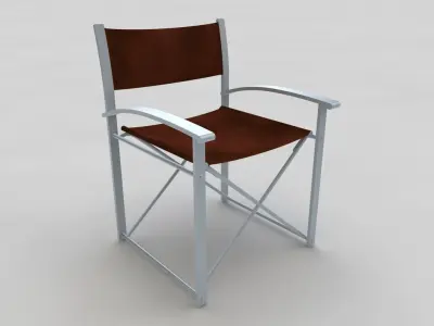 Folding Chair 3D model purchase