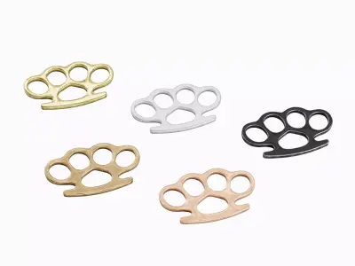 Knuckles Set Low-poly 3D model