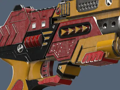 Blaster 2019 3D model 3D model
