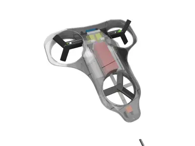 SPIDER FORMULA1DRONE 3D print model
