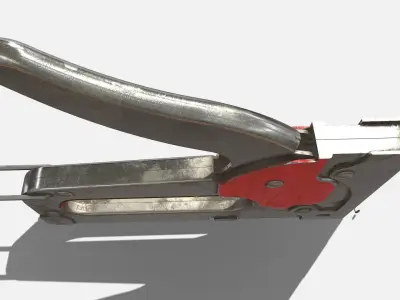 Staple Gun Low-poly 3D model purchase