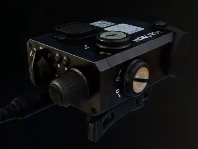 Holosun LS321G Dual Laser Sight Low-poly 3D model