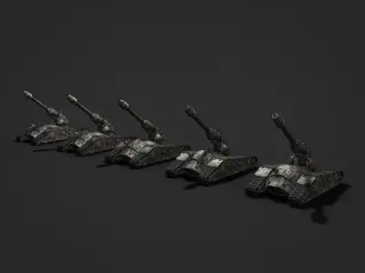Sci-fi Military Pack Pro 3D model