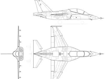 Yakovlev Yak-130 3D print model