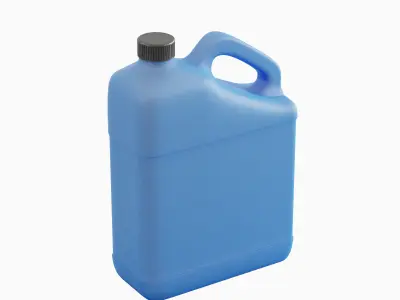 Grainy Plastic Canister Set  3D model