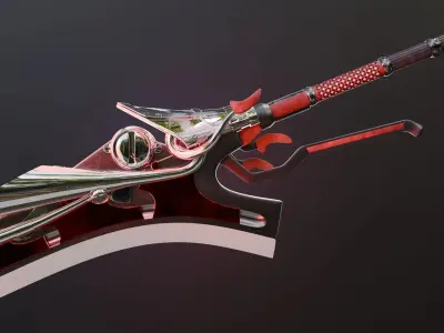 The Red Queen 3D model