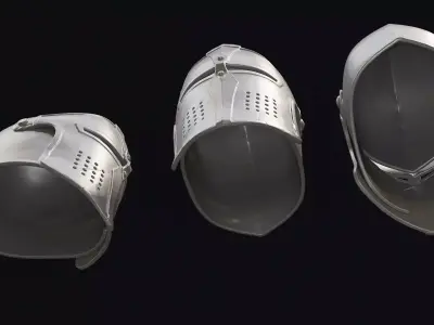Iron Helmet 10 HP 3D print model