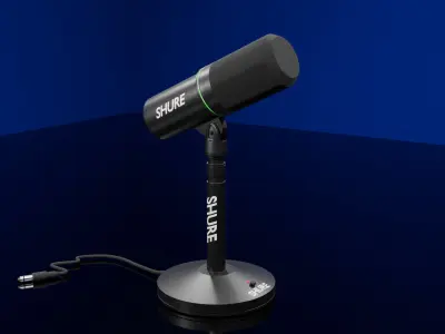 SHURE Micphone 3D model