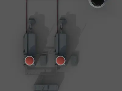 Nuclear power plant 3D model order