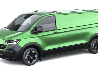 Volkswagen Transporter T7 Panamericana LWB 2025 3D model