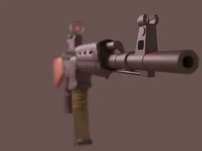 AKMAGPUL ak - rifle 3D model