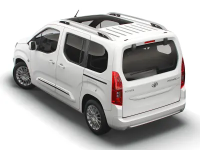 Toyota ProAce City Verso 2021 3D model