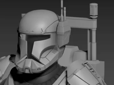 Republic Commando Delta Squad One12 Scale 4 in 1 upgrade kit 3D print model