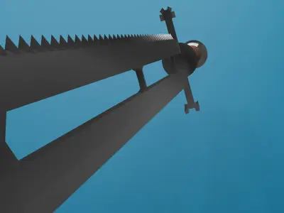 low-poly sword Low-poly 3D model buy