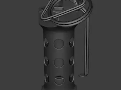 M84 flashbang 3D model