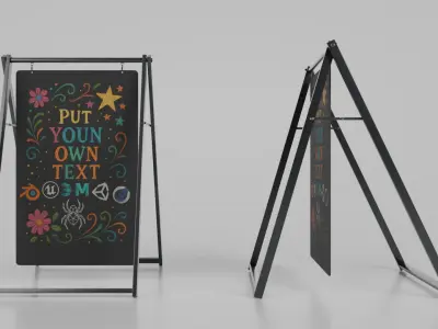  Flexible Display Solutions - Customizable Chalkboards 