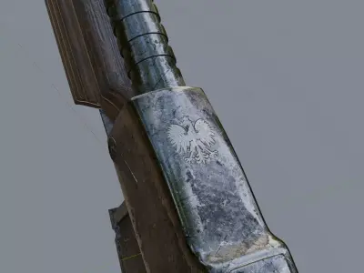 Browning wz 28 Rifle 3D model