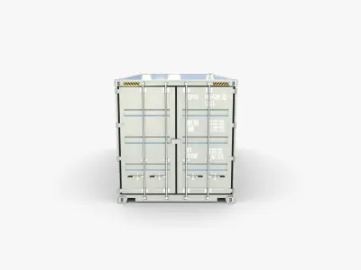 20ft Shipping Container PO Nedlloyd v1 3D model