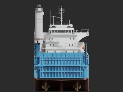 Heavy Lift Vessel 3D model