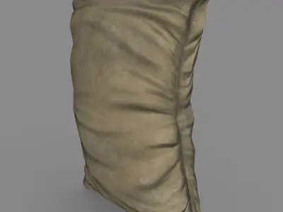 Sack Standart Low-poly 3D model
