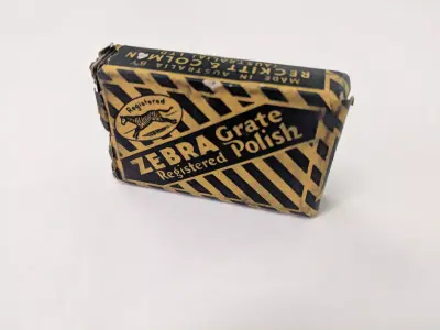 Zebra Grate Polish Vintage Antique Free 3D model