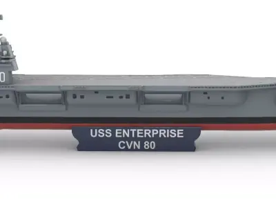 USS Enterprise  3D print model