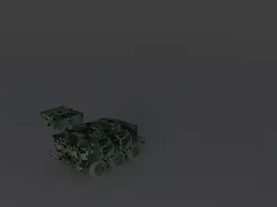 ARGO DEFENCE INDUSTRIES ADI  JLTV Scorpion MK 1 3D model