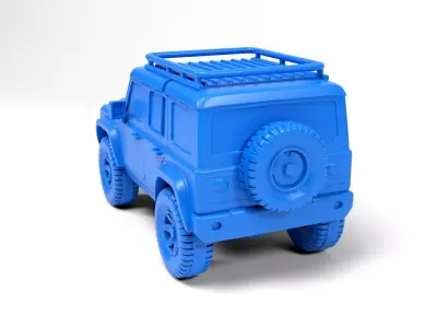 4x4 Car 2 3D print model