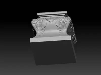 Rock Chair  Detail 3D print model