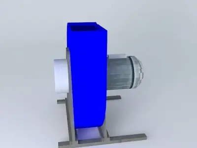 Nestro cenrtifugal transportation fan Free 3D model