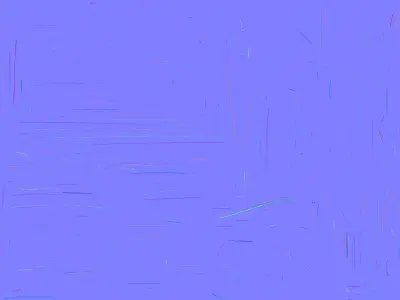 Sleek Blue Sports Boat 3D Model Low-poly 3D model