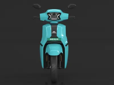 AMPERE High Performance Nexus ST Family Electric Scooter Low-poly 3D model