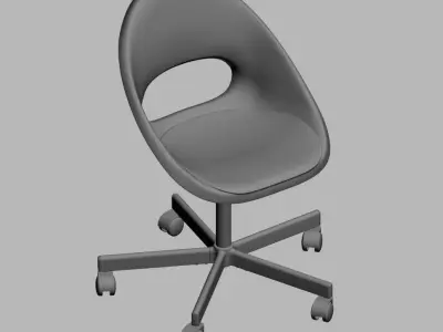 Office Chair 02 3D model