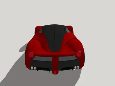 Laferrari sports car Free 3D model