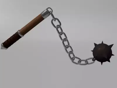 Flail Mace 3D model