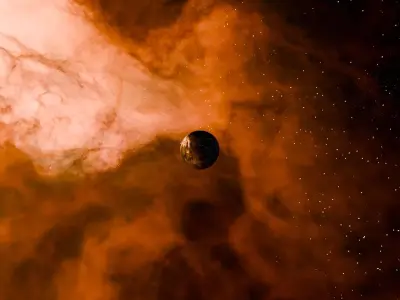 Radiative Instability Basin Nebula HDRI 16k seamless 3D model