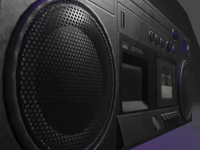 Radio 3D model