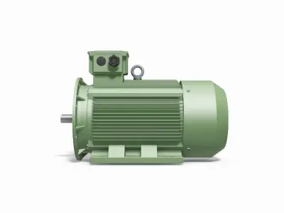 315M B35 Top 4-8 Pole IEC electric motor - 3D CAD model 3D model