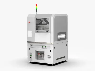 Automatic Screw Machine 3D model