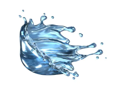 Water Splash 20 3D model
