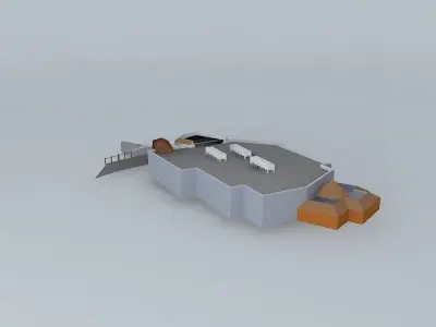 Shipwreck Cafe - SeaWorld San Diego 3D model